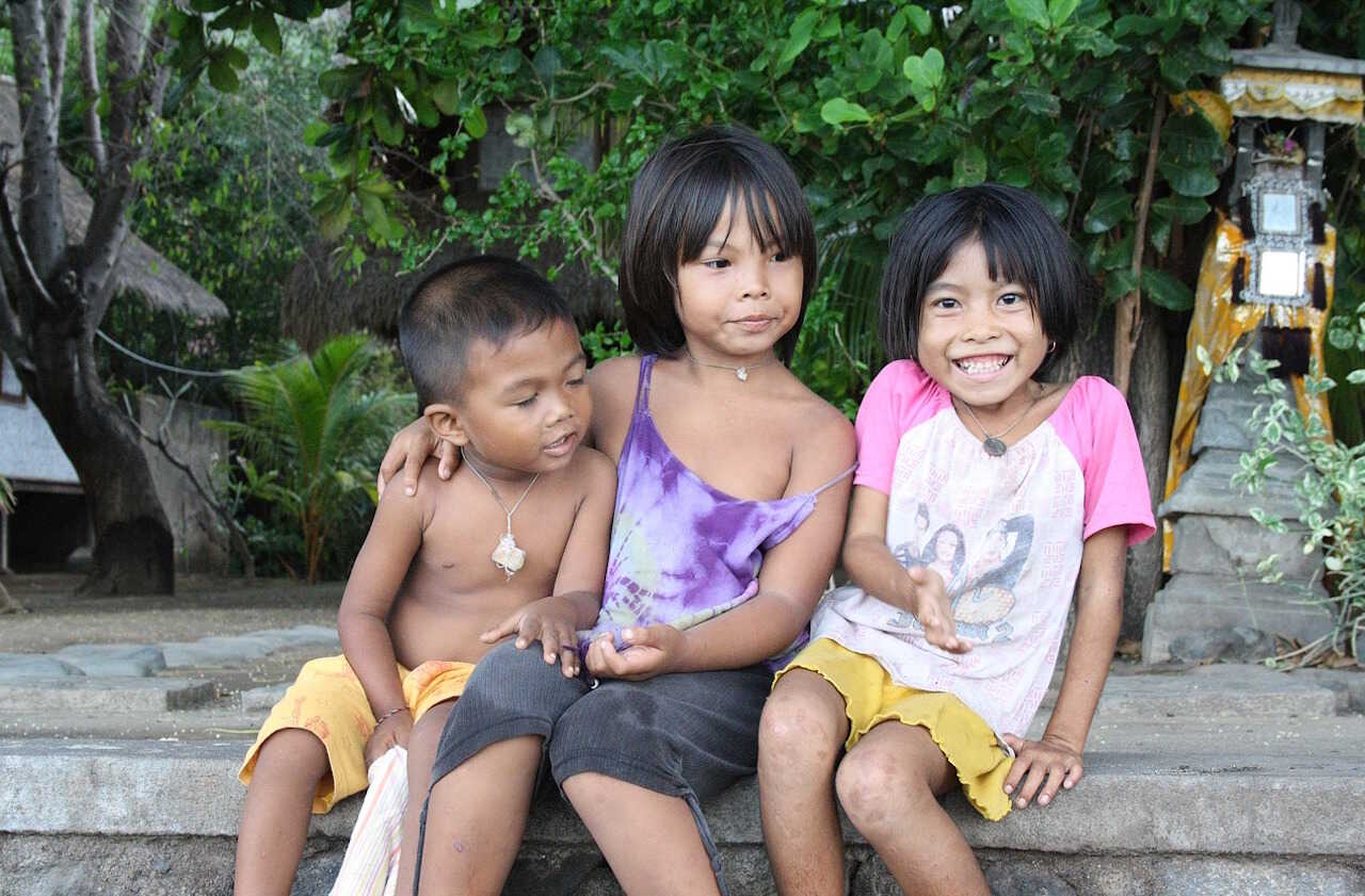 Guide til Bali - Lokale børn