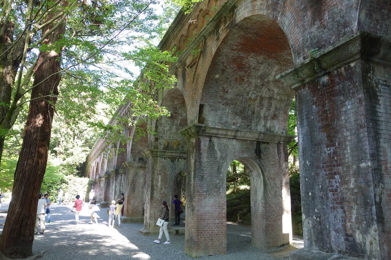 130 år gammel akvædukt i østlige Kyoto