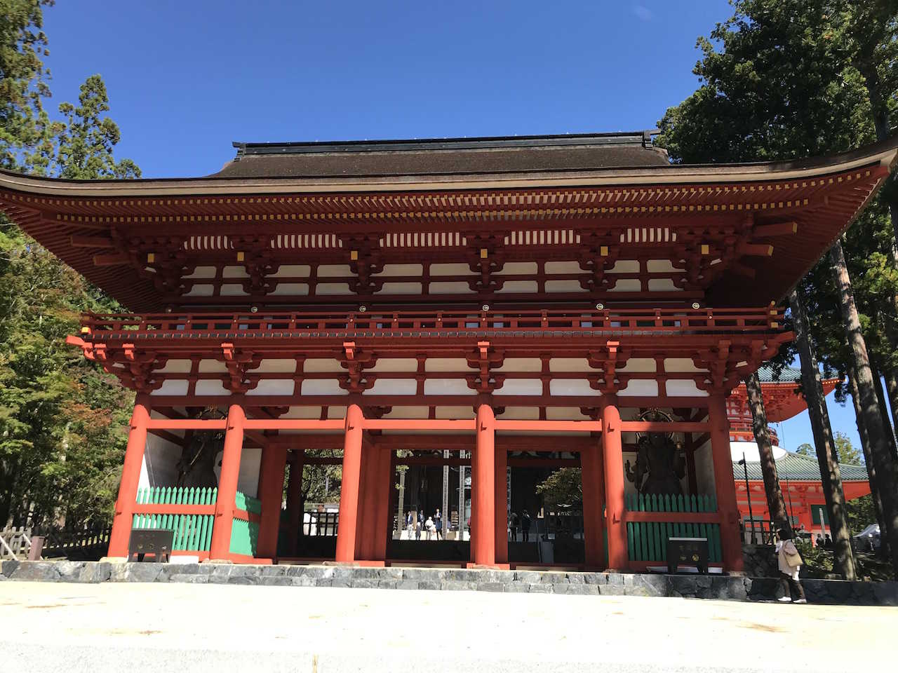 Koyasan’s byport Daimon Gate