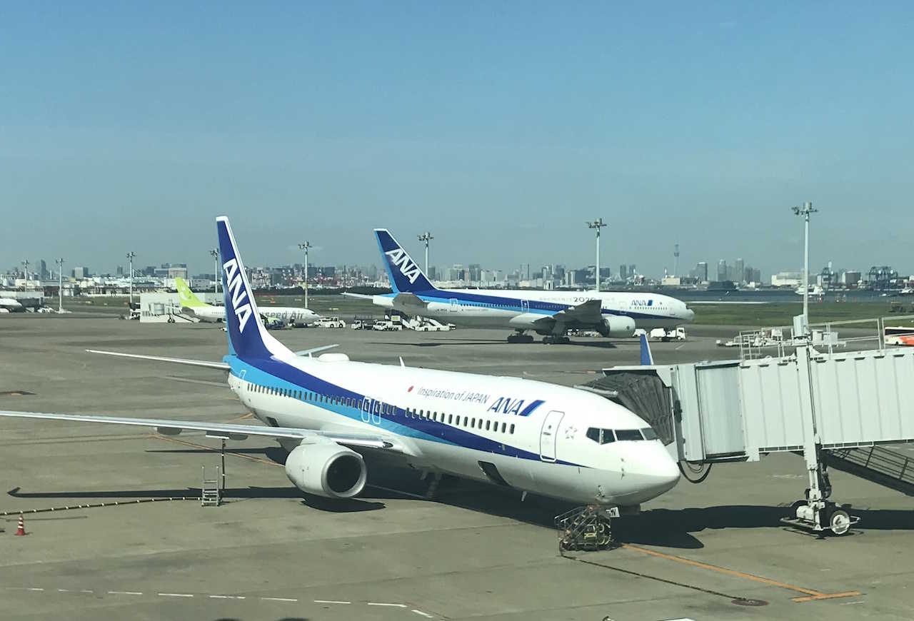 All Nippon Airways i Tokyo Haneda Airport