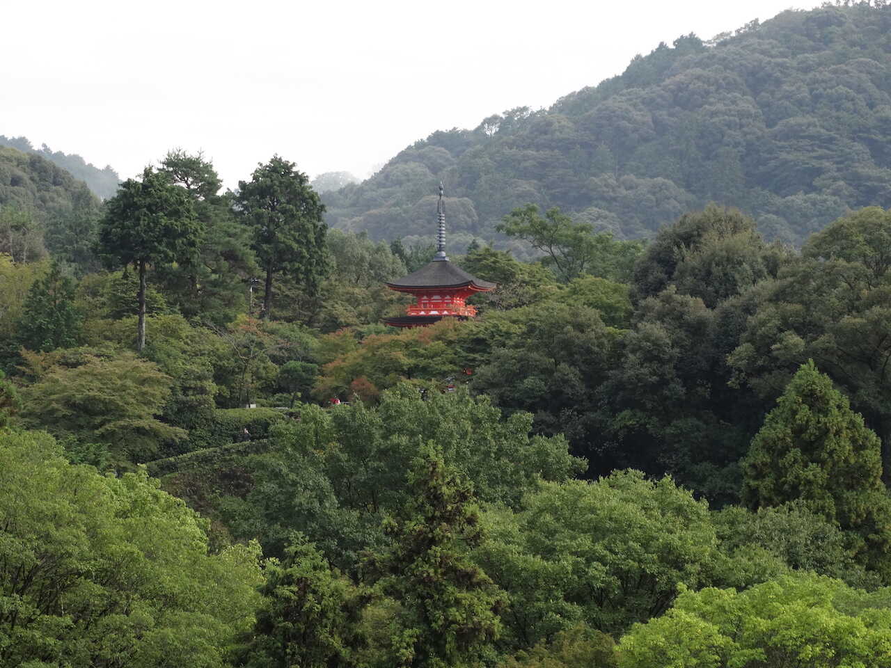 3 etagers pagode Koyasu i Det østlige Kyoto