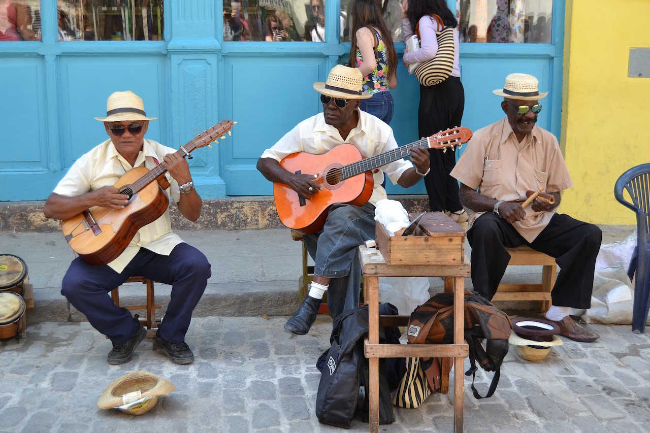 Cubanske Gademusikanter
