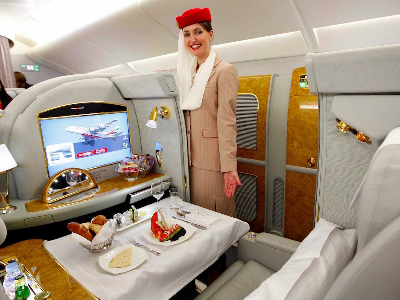 Emirates 1. Class - Bliv opgraderet til Business Class