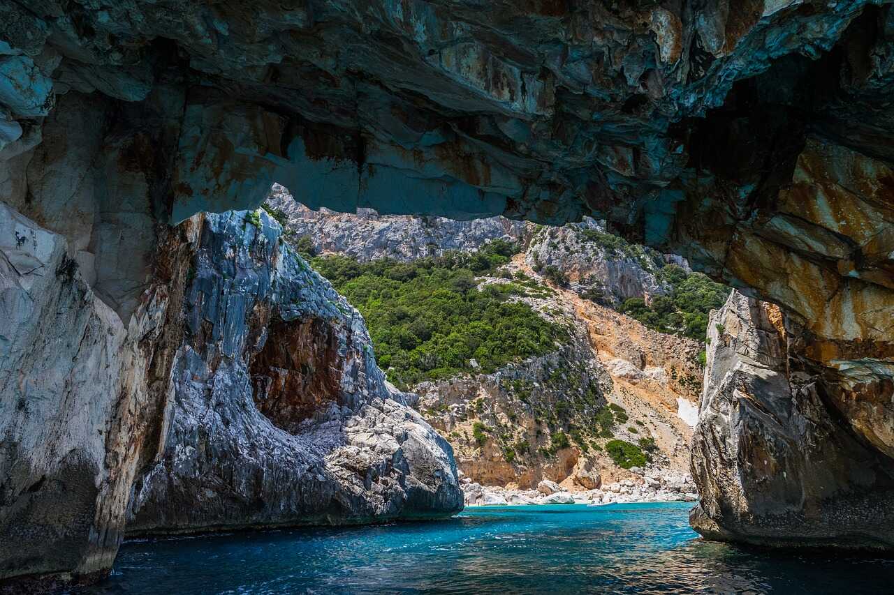Grotter på Sardinien
