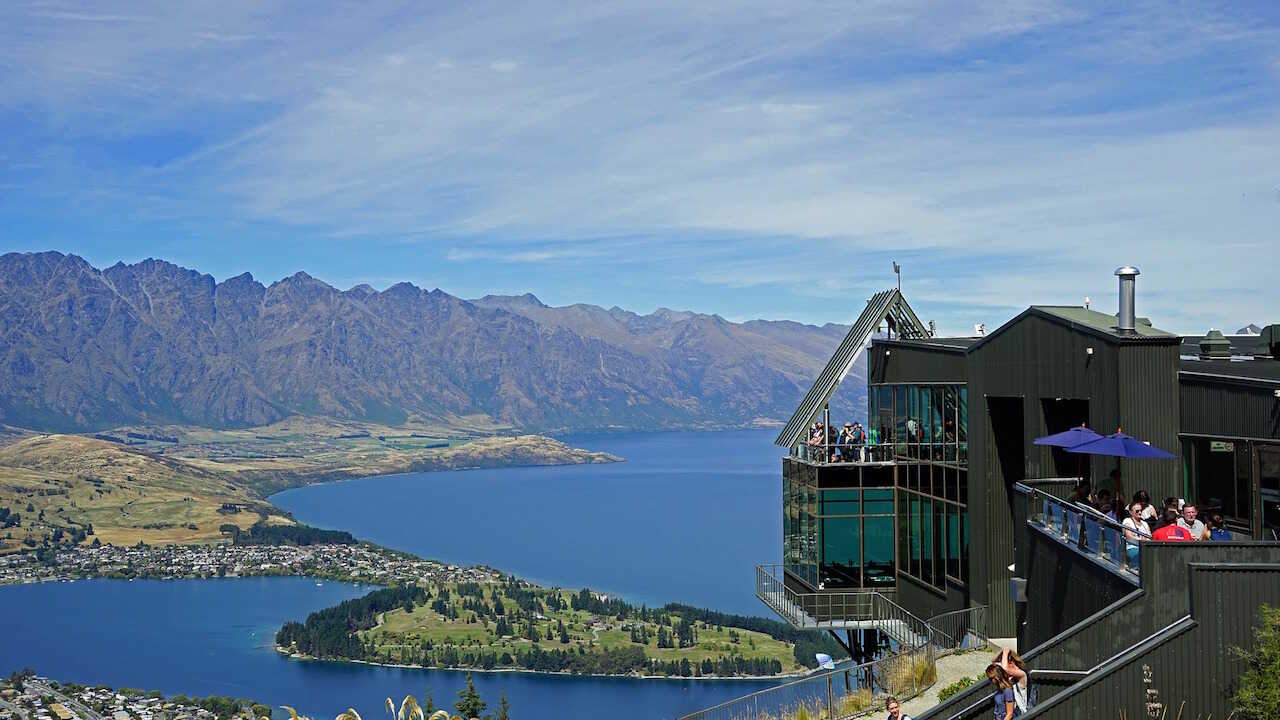 Lake Wakatipu - Bungy jump - New Zealand