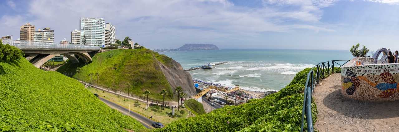 Limas kystskyline - Oplevelser i Lima