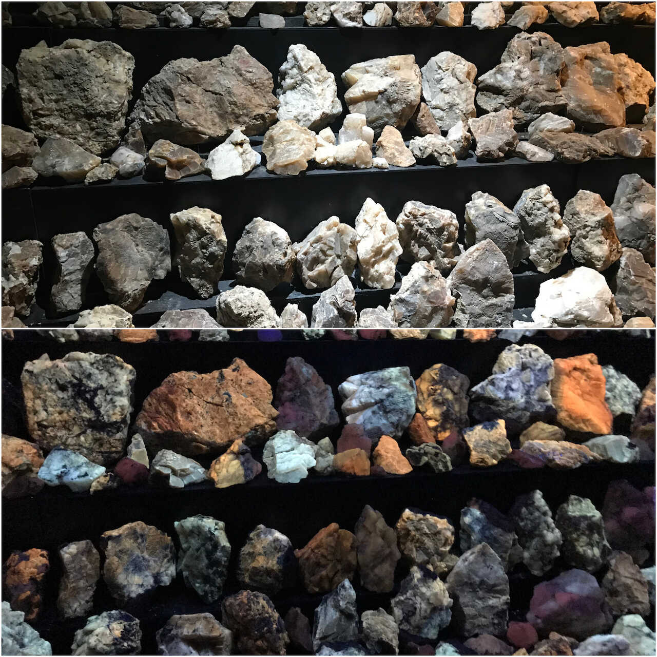 Mineraler i Geomuseo Montearci - Oplevelser i det Sydøstlige Sardinien