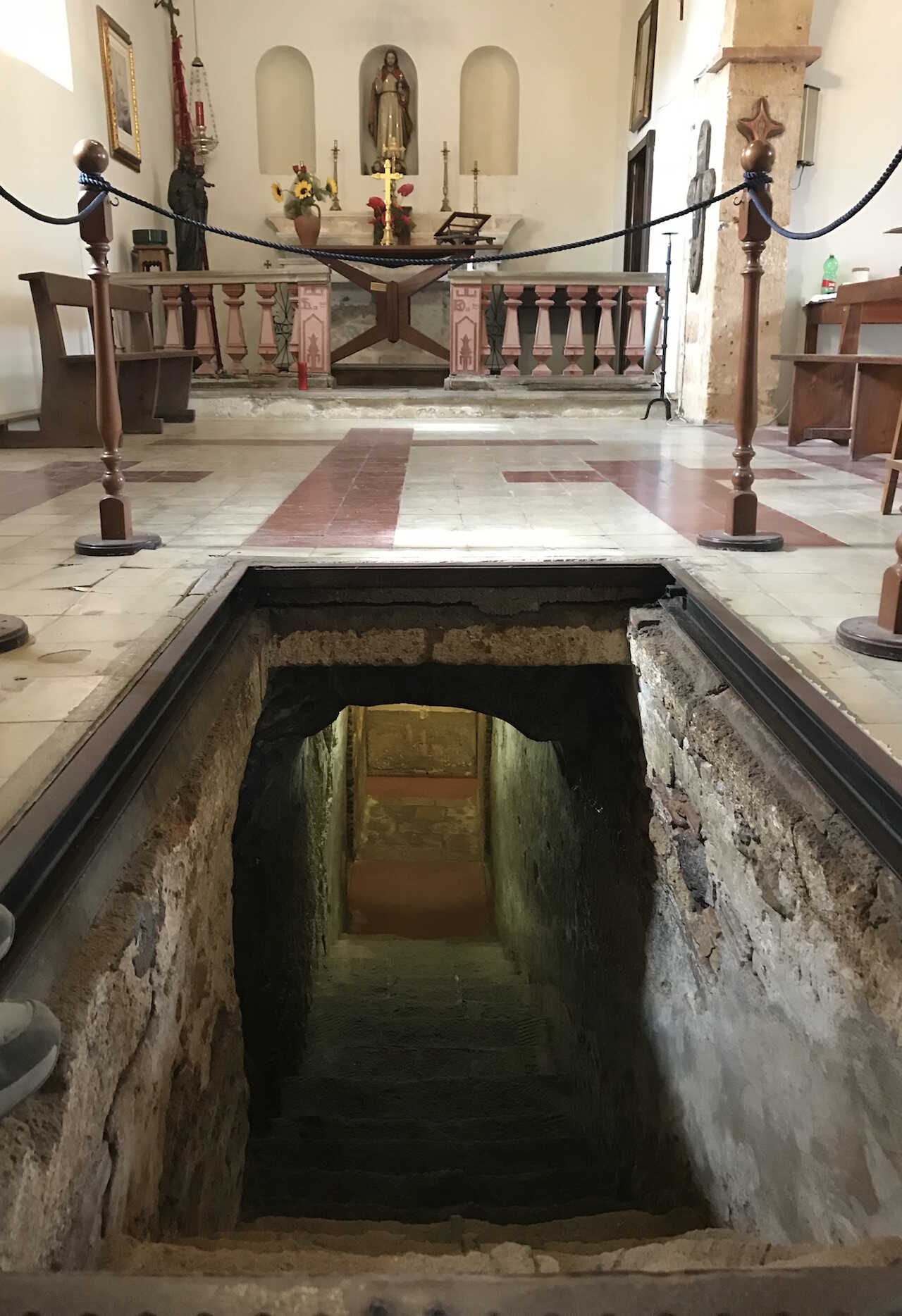 Underjordiske kamre i San Salvatore di Sinis