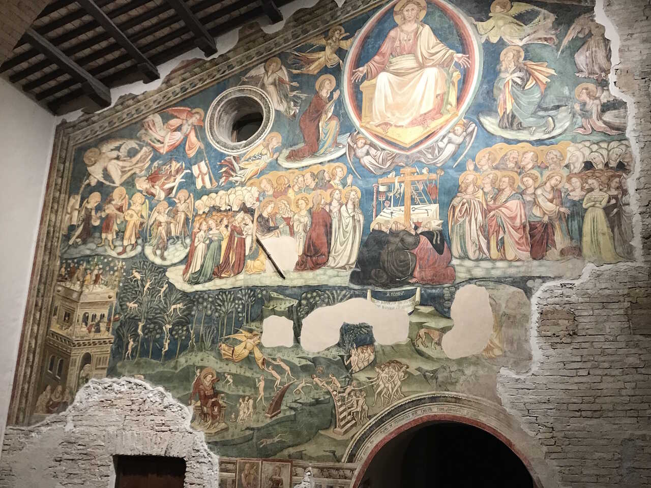 Historien om hårbroen i klostret Santa Maria di Piano