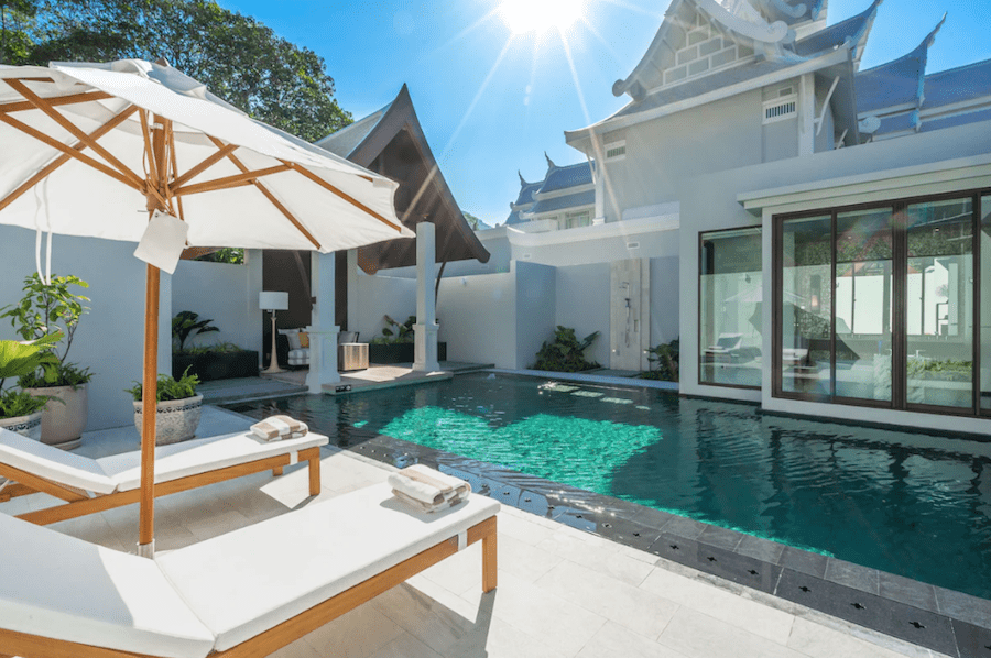 Intercontinental Phuket Resort - villa med pool
