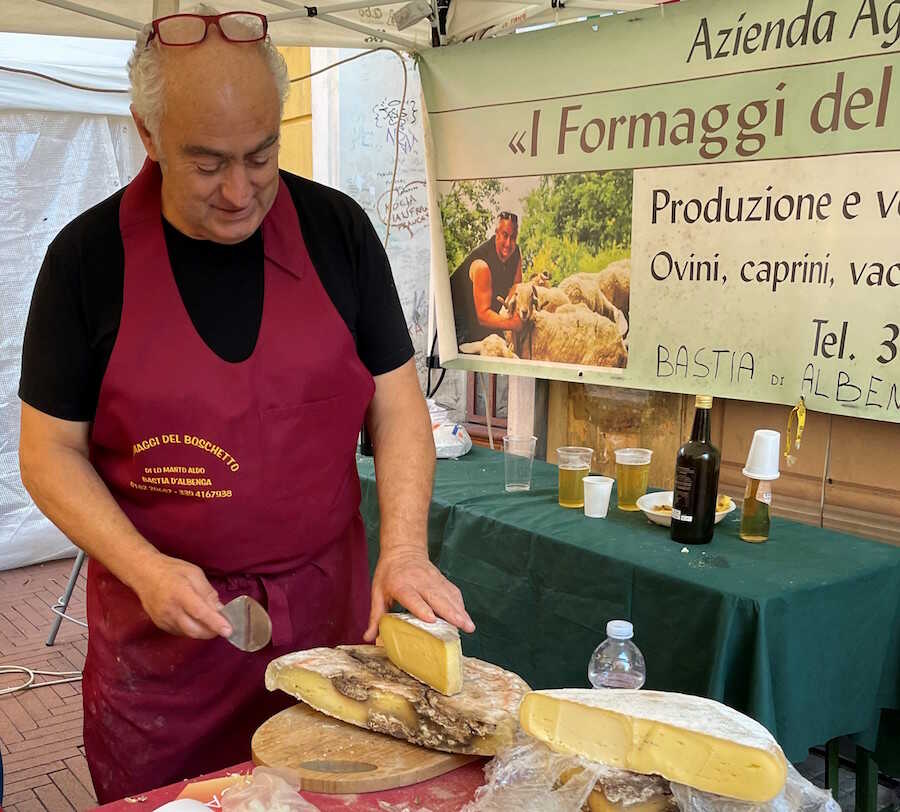 lokal osteproducent - Ligurien - Italiens riviera