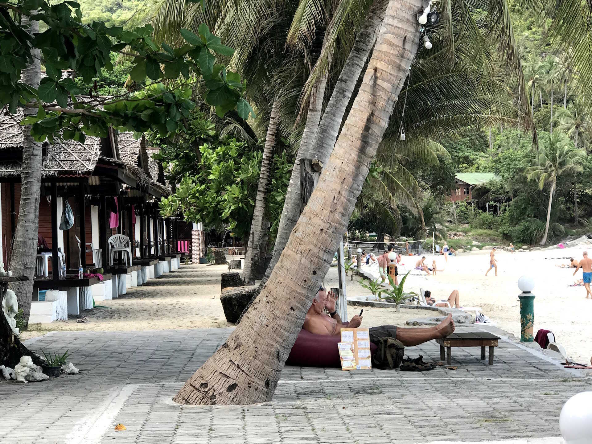 Besøg på Bottle Beach