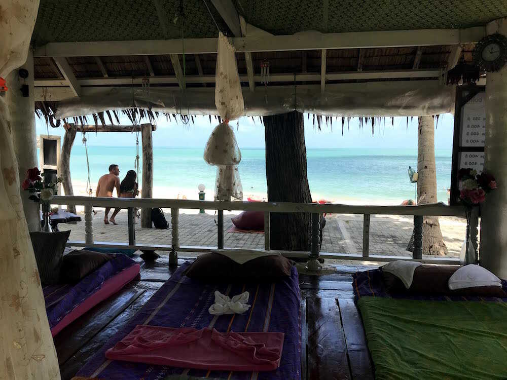 Massage på Bottle Beach - Koh Phangan