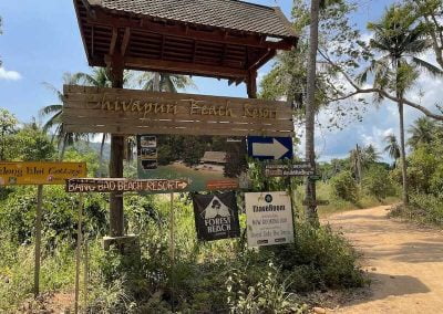 Områder på Koh Chang