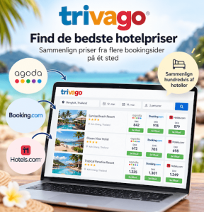 Find de billigste hoteller med Trivago